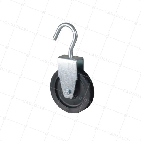 PULIDOR DE GANCHO DIÁMETRO 70 MM CARGA 60 KG PARA CABLE DE 9 MM - PC70B • Caujolle