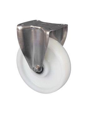 Rotante FIJA EN INOX 304 DIÁMETRO 200 MM CARGA 1000 KG - INOX FIJO RENF 200