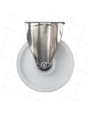 Rotante FIJA EN INOX 304 DIÁMETRO 200 MM CARGA 1000 KG - INOX FIJO RENF 200