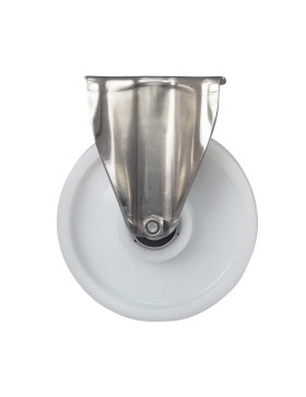 Rotante FIJA EN INOX 304 DIÁMETRO 200 MM CARGA 1000 KG - INOX FIJO RENF 200