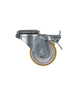 Rotante DE CRIC DE COCHE DIÁMETRO 80 MM A FRENO CARGA 225 KG - S74 O 80 SFPU AF