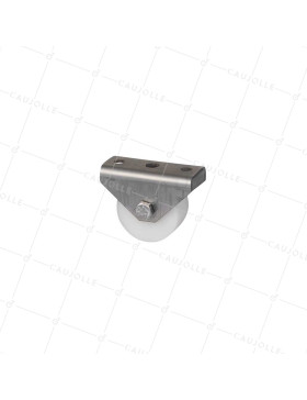 Rotante DE GUIADO LINEAL INSENSIBLE A LA CORROSIÓN DIÁMETRO 30 MM CARGA 100 KG - S86 30 INOX 304 • Caujolle