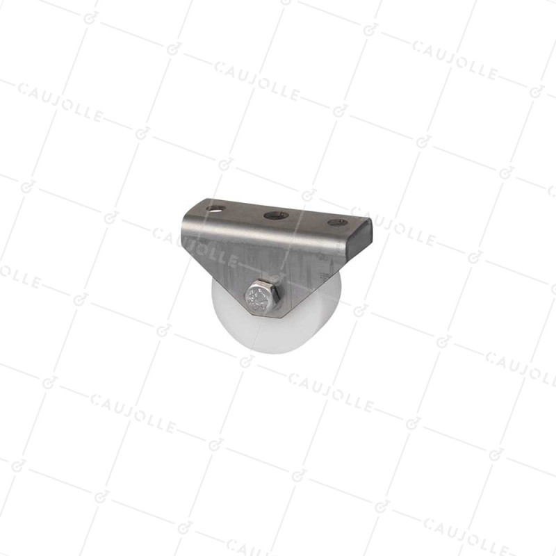 RUEDA DE GUIADO LINEAL INSENSIBLE A LA CORROSIÓN DIÁMETRO 30 MM CARGA 100 KG - S86 30 INOX 304