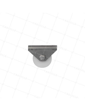 RUEDA DE GUIADO LINEAL INSENSIBLE A LA CORROSIÓN DIÁMETRO 30 MM CARGA 100 KG - S86 30 INOX 304
