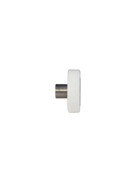 RUEDA DE GUÍA LINEAL EN POM DIÁMETRO 42 MM CON EJE ROSCADO M6 INOX 304
