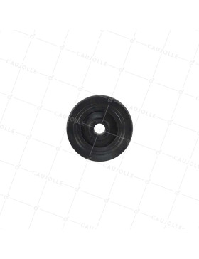 RUEDA POLIPROPILENO NEGRO DIÁMETRO 48 MM CARGA 30 KG EJE 8 MM - S2400P 50 A8 NEGRO