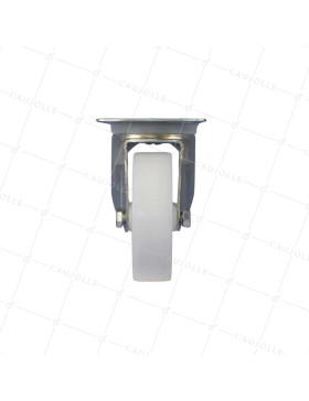 RUEDA GIRATORIA REFUERZADA DE MANIPULACIÓN EN NYLON DIÁMETRO 125 MM CARGA 180 KG -S2N 125R