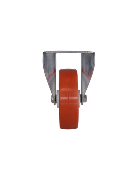 Rotante FIJA DE MANUTENCIÓN EN NYLON/POLIURETANO DIÁMETRO 150 MM CARGA 300 KG - S75NP 150