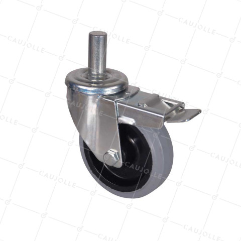 Rotante A Varilla lisa DE 22 MM NO MANCHADA PARA ANDAMIO TUBULAR - S06NS 125GRIS TAF ACERO 22X50 • Caujolle