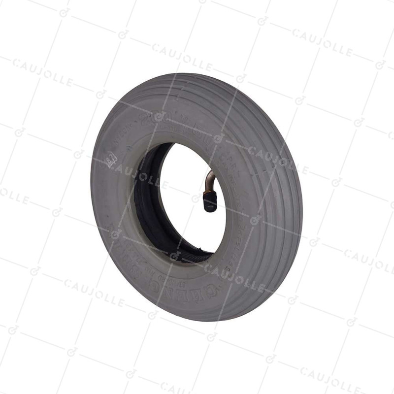 CONJUNTO ANTI-RASTRO NEUMÁTICO LÍNEA + CÁMARA DE AIRE DIÁMETRO 200 MM (200 x 50) 2 CAPAS Válvula PARALELA 7768