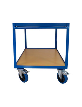 CARRITO DE COMPRAS Rueda ANTI MANCHAS CARGA 300 KG PLATAFORMA 1200X800