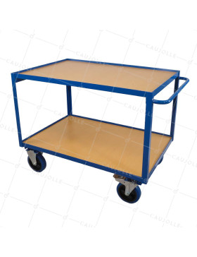 CARRITO DE COMPRAS Rueda ANTI MANCHAS CARGA 300 KG PLATAFORMA 1200X800