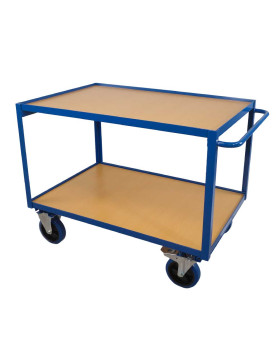 CARRITO DE COMPRAS Rueda ANTI MANCHAS CARGA 300 KG PLATAFORMA 1200X800
