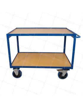 CARRITO DE COMPRAS Rueda ANTI MANCHAS CARGA 300 KG PLATAFORMA 1200X800