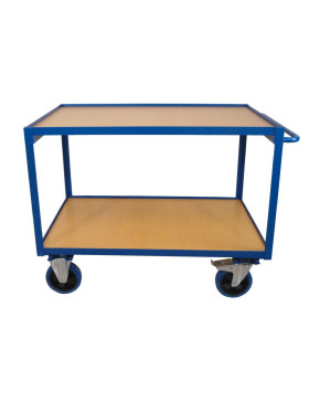 CARRITO DE COMPRAS Rueda ANTI MANCHAS CARGA 300 KG PLATAFORMA 1200X800
