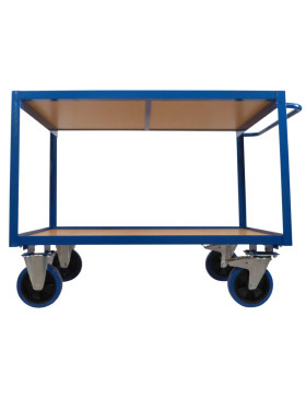 CARRITO DE COMPRAS Rueda ANTI MANCHAS CARGA 300 KG PLATAFORMA 1200X800