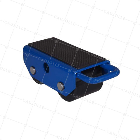 PLATEAU ROULANT 2.5 TONNES 2ROUES FIXES • Caujolle