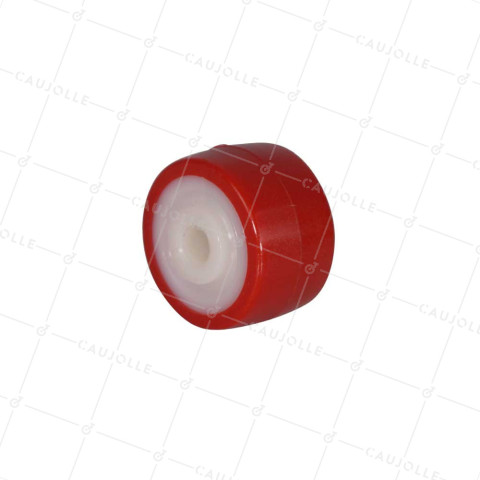 Rueda NYLON POLIURETANO DIÁMETRO 60 MM CARGA 120 KG - S2450BP60 • Caujolle