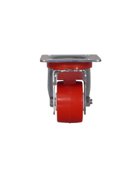 Rotante BAJO DIÁMETRO 60 MM CARGA FUERTE 120 KG CON FRENO DE NYLON POLIURETANO