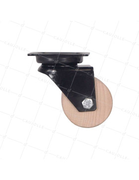 ROTANTE DE MADERA DIÁMETRO 50 MM CARGA 50 KG MADERA ORIGEN FRANCIA - S170 P NEGRA