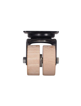 ROTANTE DE MADERA DIÁMETRO 50 MM CARGA 50 KG MADERA ORIGEN FRANCIA - S170 P NEGRA