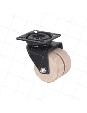 ROTANTE DE MADERA DIÁMETRO 50 MM CARGA 50 KG MADERA ORIGEN FRANCIA - S170 P NEGRA • Caujolle