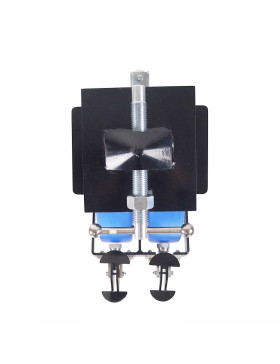 Rotante DE CONTENEDOR DE NYLON AZUL DOBLE 305 MM CARGA EXTREMA 10000 KG HORQUILLA REFORZADA - SERIE CENTAURO
