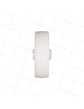 RUEDA DE NYLON DIÁMETRO 100 MM CARGA 175 KG PARA EJE DE 12 MM SIN COJINETE - S2450 100/30 LM40 L12 AF