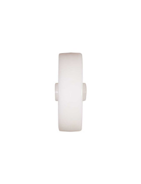RUEDA DE NYLON DIÁMETRO 100 MM CARGA 175 KG PARA EJE DE 12 MM SIN COJINETE - S2450 100/30 LM40 L12 AF