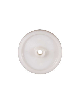 RUEDA DE NYLON DIÁMETRO 100 MM CARGA 175 KG PARA EJE DE 12 MM SIN COJINETE - S2450 100/30 LM40 L12 AF