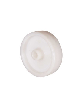 RUEDA DE NYLON DIÁMETRO 100 MM CARGA 175 KG PARA EJE DE 12 MM SIN COJINETE - S2450 100/30 LM40 L12 AF