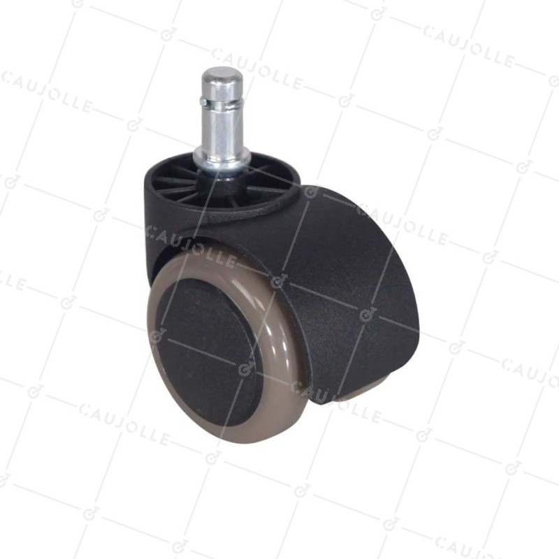 RUEDAS DE SILLA DE OFICINA ANTISONIDO CON VARILLA DE CLIP DE 10 MM PARA SILLÓN IKEA ® - S49C 50 TL10