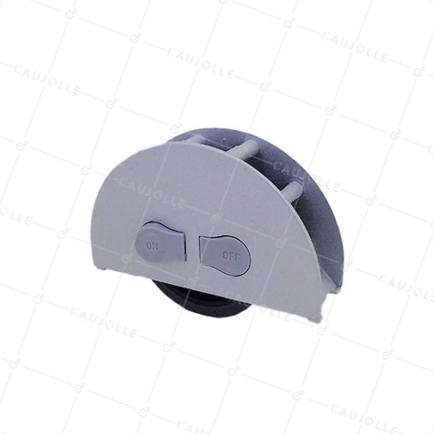 Rotante INCORPORABLE PARA PUERTA CORREDIZA DE MADERA 25 MM DE ANCHO CARGA 80 KG - NAPO 25 • Caujolle