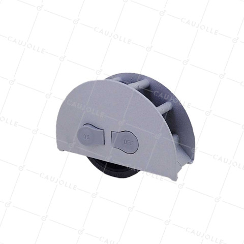Rotante ENCASTRABLE PARA PUERTA CORREDIZA DE MADERA 30 MM DE ANCHO CARGA 80 KG - NAPO 30 • Caujolle