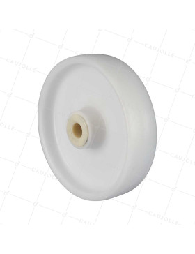 Rueda POLIPROPILENO DIÁMETRO 200 MM CARGA 200 KG PARA EJE DE 20 MM - S2450P 200/49 LM60 L20 • Caujolle