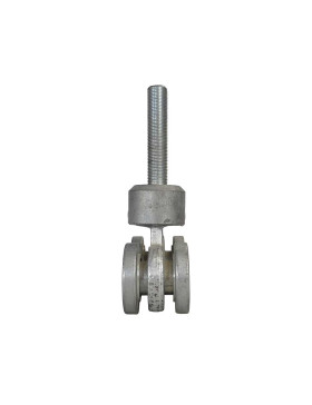 CARRO PIVOTANTE DE 4 RODILLOS PARA PUERTA CORREDIZA SUSPENDIDA DE 750KG - CARRO PIV 4 GAL GRANDE