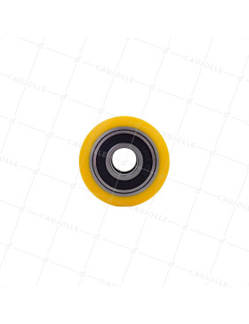 Rueda DE TRANSPALETTE DIÁMETRO 50 MM CARGA 130 KG EJE 15 MM BOLAS - GTP 50/40 LM40 RB15
