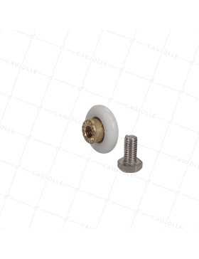 Rueda PUERTA DE DUCHA HOMBRO ROSCADO DIAM 23/5.5 LM10 RB5