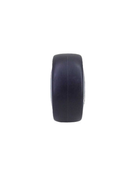 Rueda EN CAUCHO FLEXIBLE ANTI- DESGASTE Y NO MANCHANTE DIÁMETRO 80MM CON FIJACIÓN DE 8 MM - GAL S15 80 RB