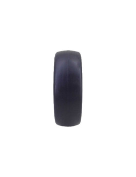 Rueda DE CAUCHO SUAVE ANTI DESGASTE Y NO MANCHANTE DIÁMETRO 100MM CON FIJACIÓN DE 8 MM - GAL S15 100 RB