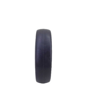 Rueda DE CAUCHO SUAVE ANTI- DESGASTE Y NO MANCHANTE DIÁMETRO 125MM CON FIJACIÓN DE 8 MM - GAL S15 125 RB