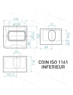 GATO DE ELEVACIÓN PARA CONTENEDORES CON ENGANCHE AL RINCÓN ISO 1161