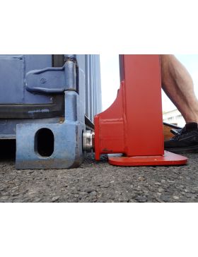 GATO DE ELEVACIÓN PARA CONTENEDORES CON ENGANCHE AL RINCÓN ISO 1161