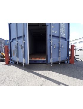 GATO DE ELEVACIÓN PARA CONTENEDORES CON ENGANCHE AL RINCÓN ISO 1161