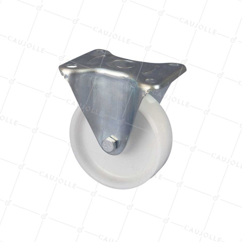 Rotante DE MANUTENCIÓN EN NYLON DIÁMETRO 125 MM CARGA 125 KG - S7N 125R • Caujolle