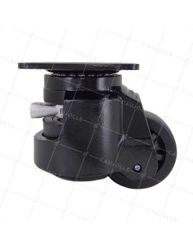 Rotante TRANSFORMABLE EN PIED FIJO PARA UTILIZACIÓN REGULAR DIÁMETRO 75 MM CARGA 750 KG - ESTABILIZADOR 75 A CRIC