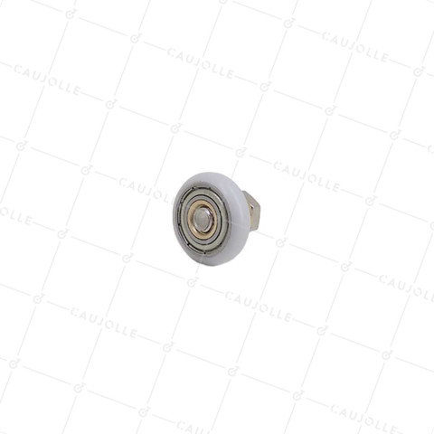 GALET PORTE DE DOUCHE EPAULE FILETE DIAM 20/5.5 LM11 M6 + BOULON • Caujolle