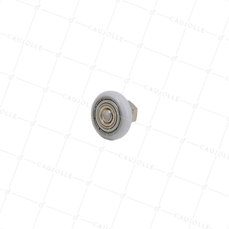 GALET PORTE DE DOUCHE EPAULE FILETE DIAM 20/5.5 LM11 M6 + BOULON