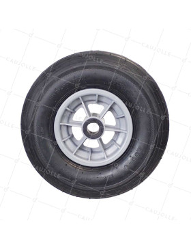 Rueda de carretilla INFLABLE DIÁMETRO 325 MM CARGA 125 KG PARA EJE DE 25 MM - S1006P 6 PULGADAS L25/74