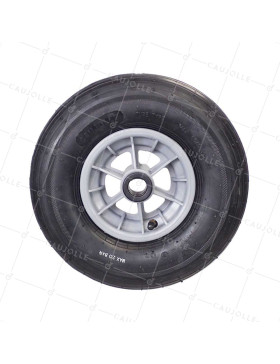 Rueda de carretilla INFLADA DIÁMETRO 325 MM CARGA 125 KG PARA EJE DE 25 MM - S1006P 6 PULGADAS L25/100